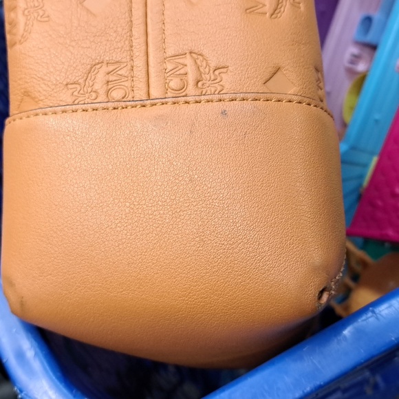 Brown Monogram Shoulder Bag MCM - Picture 13 of 16